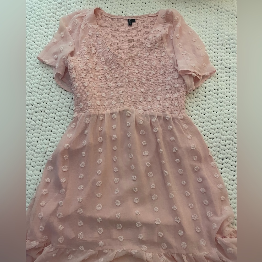 Francesca’s Pink Dress